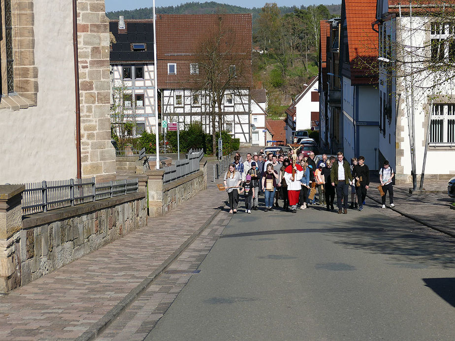 Karfreitgasliturgie und Karfreitagsprozession in Naumburg (Foto: Karl-Franz Thiede)
